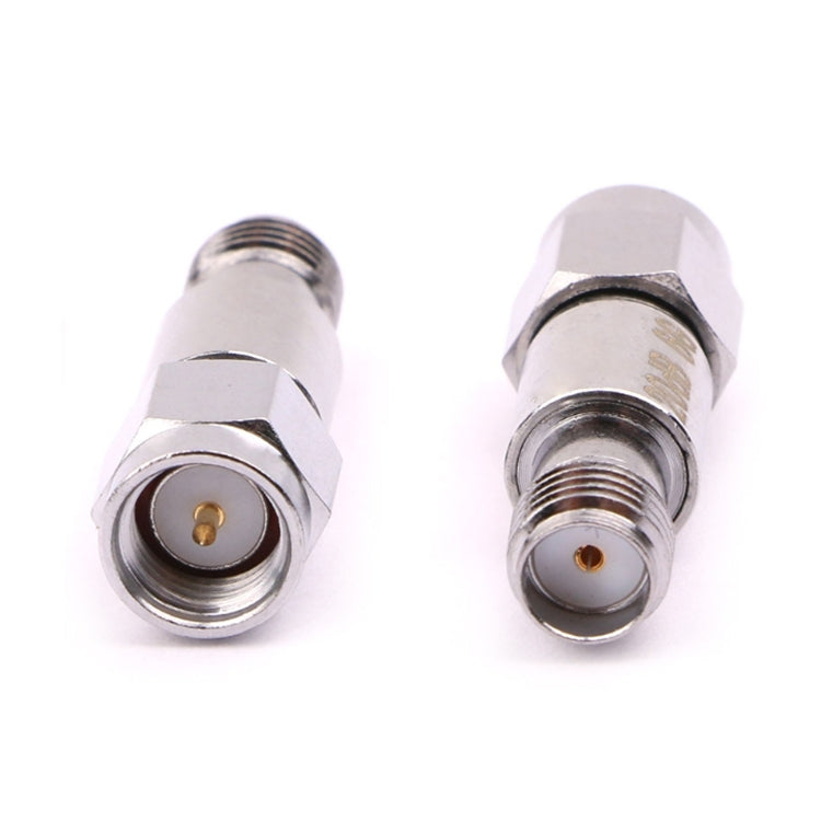 50dBi SMA Attenuator DC-6GHz SMA Coaxial Fixed Connectors - Connectors by PMC Jewellery | Online Shopping South Africa | PMC Jewellery | Buy Now Pay Later Mobicred