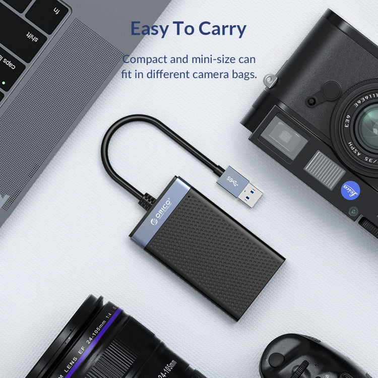 ORICO CL4T-C3 4-in-1 Simultaneously Type-C Multifunction Card Reader(Black) - free shipping - PMC Jewellery - Order now!