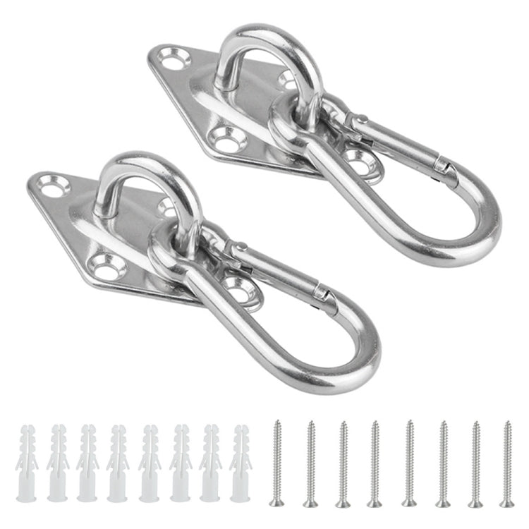 2 PCS 8mm 316 Stainless Steel Sand Bag Ceiling Hook Heavy Duty Swing Hangers - Tents & Accessories by PMC TechLife | Online Shopping South Africa | PMC TechLife | Buy Now Pay Later Mobicred