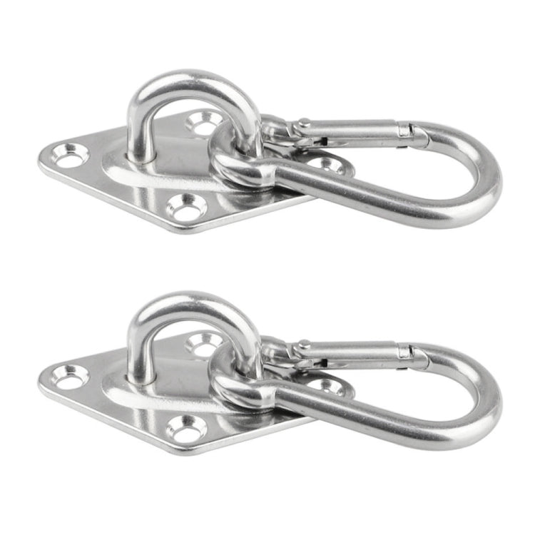 2 PCS 8mm 316 Stainless Steel Sand Bag Ceiling Hook Heavy Duty Swing Hangers - Tents & Accessories by PMC Jewellery | Online Shopping South Africa | PMC Jewellery