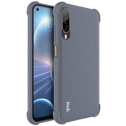 For HTC Desire 22 Pro 5G IMAK All-inclusive Shockproof Airbag TPU Case (Matte Grey) - HTC by imak | Online Shopping South Africa | PMC Jewellery | Buy Now Pay Later Mobicred