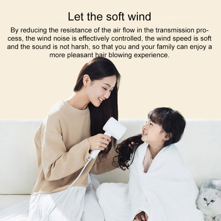 Original Xiaomi Mijia H300 Negative Ion Quick Drying Electric Hair Dryer, US Plug(White) - free shipping - PMC TechLife - Order now!