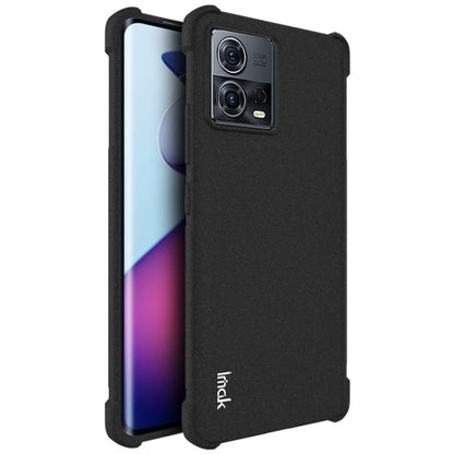 For Motorola Moto S30 Pro 5G / Edge 30 Fusion imak All-inclusive Shockproof Airbag TPU Phone Case(Matte Black) - Motorola Cases by imak | Online Shopping South Africa | PMC Jewellery | Buy Now Pay Later Mobicred