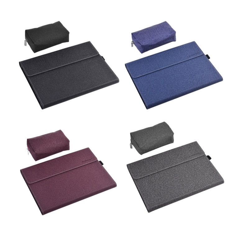 For Microsoft Surface Pro 9 All-Inclusive Drop Tablet PC Case With Power Pack(Dark Blue) - Others by PMC TechLife | Online Shopping South Africa | PMC TechLife | Buy Now Pay Later Mobicred