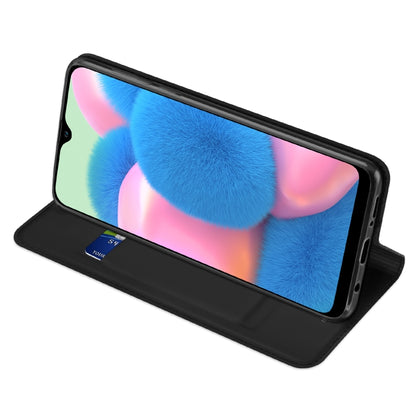 For Samsung Galaxy A50/A50s/A30s DUX DUCIS Skin Pro Series Leather Phone Case(Black) - Galaxy Phone Cases by DUX DUCIS | Online Shopping South Africa | PMC Jewellery | Buy Now Pay Later Mobicred