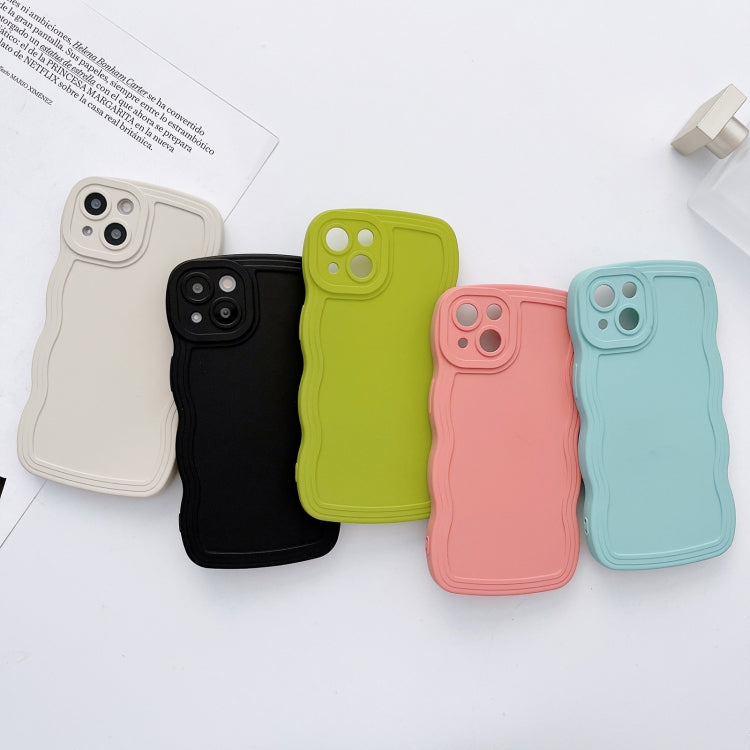 For iPhone 13 Pro Max Wave Edge Silicone Phone Case(Pink) - free shipping - PMC TechLife - Order now!