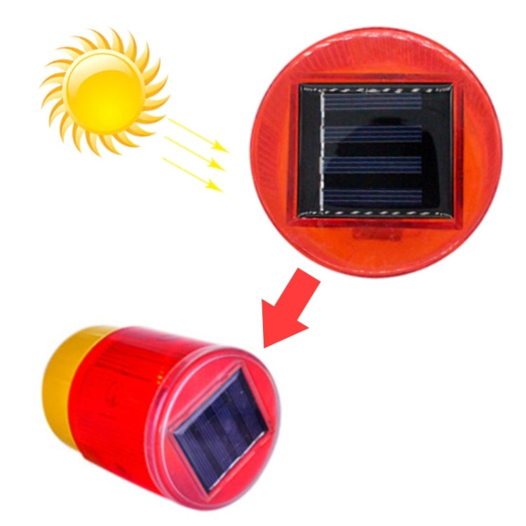 Night Solar Safety Warning Flash Light, Specification:02 Sleeve(White) - Warning Lights by PMC Jewellery | Online Shopping South Africa | PMC Jewellery | Buy Now Pay Later Mobicred