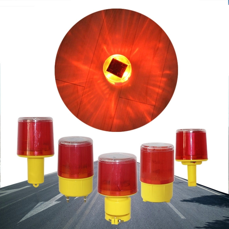 Night Solar Safety Warning Flash Light, Specification:02 Sleeve(White) - free shipping - PMC TechLife - Order now!