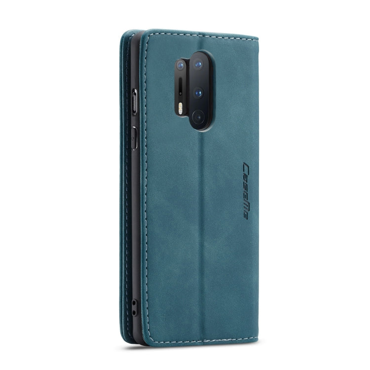 For OnePlus 8 Pro CaseMe Multifunctional Horizontal Flip Leather Case, with Card Slot & Holder & Wallet(Blue) - OnePlus Cases by CaseMe | Online Shopping South Africa | PMC Jewellery | Buy Now Pay Later Mobicred