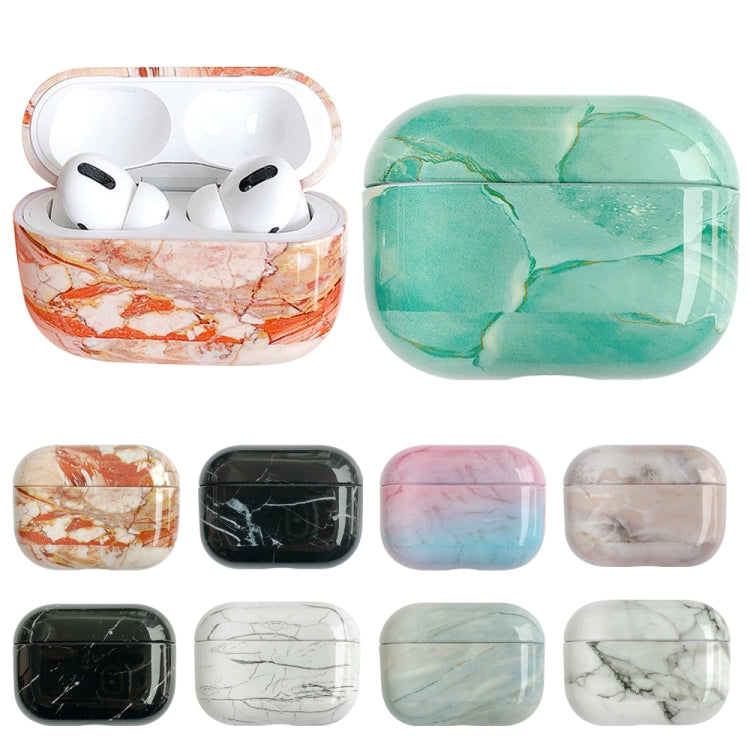 For AirPods Pro 2 Marble Pattern Wireless Earphone Protective Case(Pink Blue) - free shipping - PMC Jewellery - Order now!