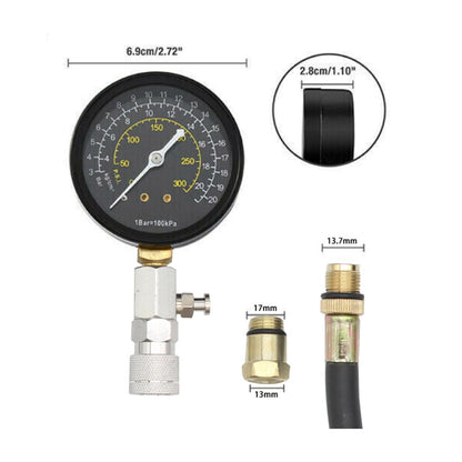 Car Engine Cylinder Compression Test Pressure Gauge - Engine Repair Tools by PMC Jewellery | Online Shopping South Africa | PMC Jewellery | Buy Now Pay Later Mobicred