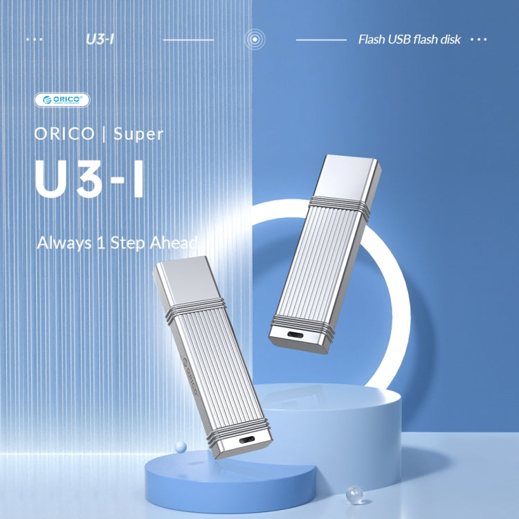 ORICO 128GB Type-C USB3.2 Gen1 USB Flash Drive, Read 260MB/s, Write 50MB/s (Silver) - free shipping - PMC Jewellery - Order now!