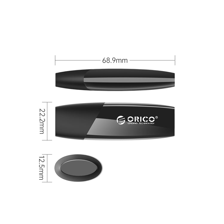 ORCIO USB3.0 U Disk Drive, Read: 100MB/s, Write: 15MB/s, Memory:32GB, Port:USB-A(Black) - free shipping - PMC Jewellery - Order now!