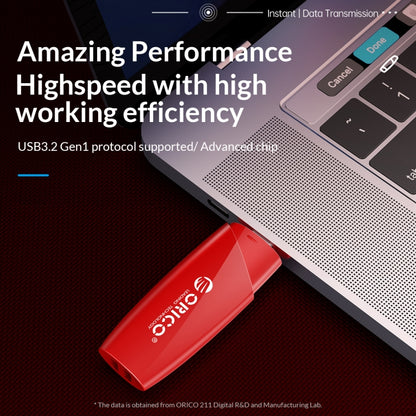 ORCIO USB3.0 U Disk Drive, Read: 260MB/s, Write: 15MB/s, Memory:256GB, Port:USB-A(Red) - USB Flash Drives by ORICO | Online Shopping South Africa | PMC Jewellery | Buy Now Pay Later Mobicred