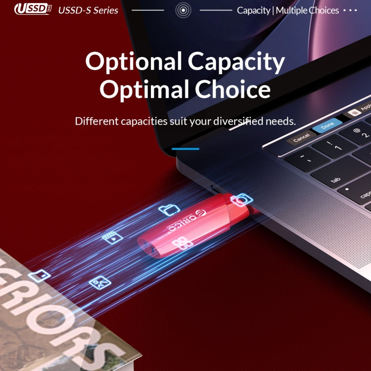 ORICO USB Solid State Flash Drive, Read: 520MB/s, Write: 450MB/s, Memory:1TB, Port:USB-A(Black) - free shipping - PMc TechLife - Order now!