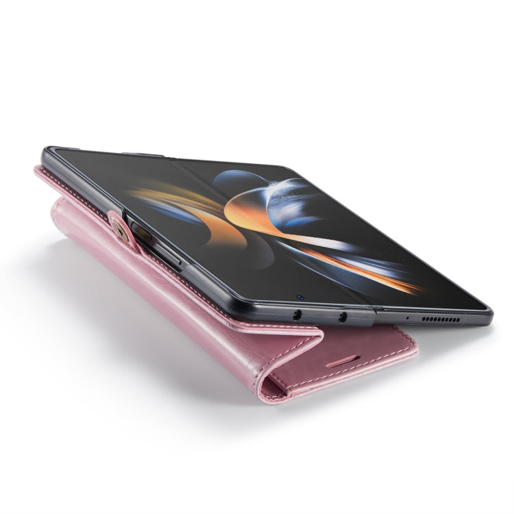 For Samsung Galaxy Z Fold4 CaseMe 003 Crazy Horse Texture Leather Phone Case(Rose Gold) - Galaxy Z Fold4 5G Cases by CaseMe | Online Shopping South Africa | PMC Jewellery | Buy Now Pay Later Mobicred