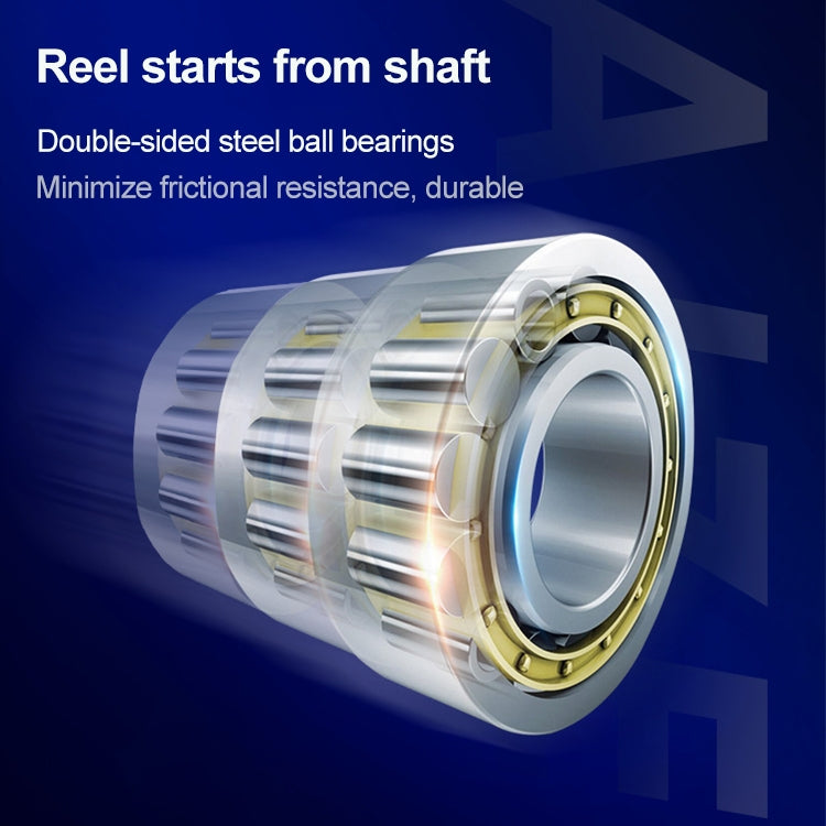 LAIZE Automatic Retractable Air Hose Reel Pneumatic PU Tube, Specification:8x5mm, 10m - free shipping - PMC TechLife - Order now!