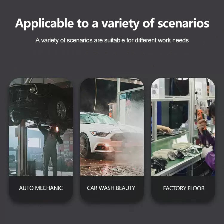 LAIZE Automatic Retractable Air Hose Reel Pneumatic PU Tube, Specification:8x5mm, 10m - free shipping - PMC TechLife - Order now!