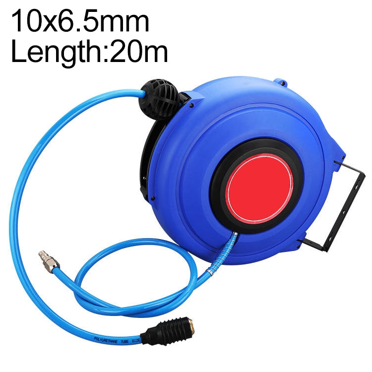 LAIZE Automatic Retractable Air Hose Reel Pneumatic PU Tube, Specification:10x6.5mm, 20m - free shipping - PMC TechLife - Order now!