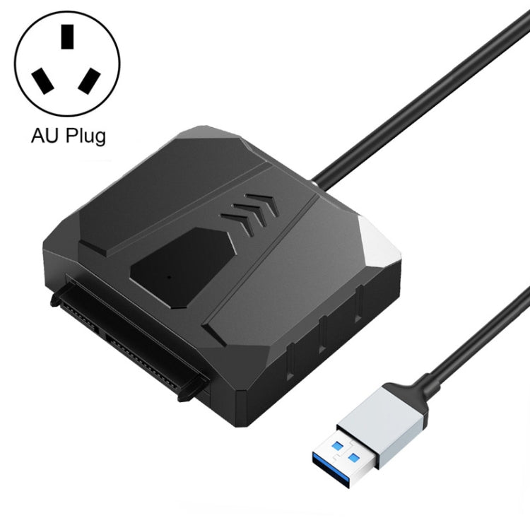 ORICO UTS2 USB 3.0 2.5-inch SATA HDD Adapter with 12V 2A Power Adapter, Cable Length:1m(AU Plug) - USB to IDE / SATA by ORICO | Online Shopping South Africa | PMC Jewellery | Buy Now Pay Later Mobicred