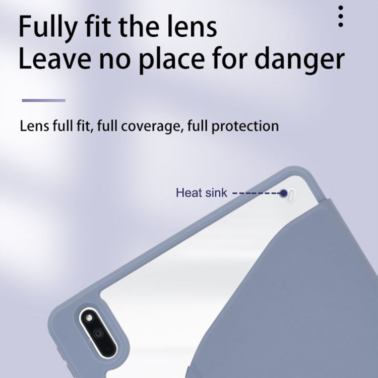 For Huawei MatePad 10.4 Acrylic 360 Degree Rotation Holder Tablet Leather Case(Emerald Green) - Huawei by PMC TechLife | Online Shopping South Africa | PMC TechLife | Buy Now Pay Later Mobicred