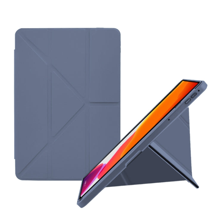 For OPPO Pad 11 2022 Acrylic 2 in 1 Y-fold Smart Leather Tablet Case(Lavender Purple) - OPPO by PMC TechLife | Online Shopping South Africa | PMC TechLife | Buy Now Pay Later Mobicred
