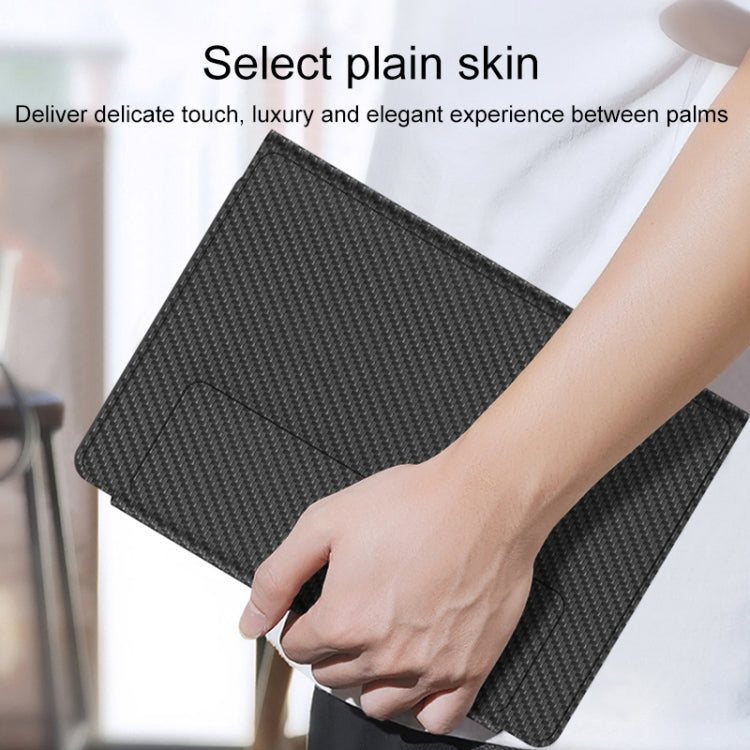 For Samsung Galaxy Z Fold3 5G Magnetic Folding Bluetooth Keyboard Leather Case(Dark Green) - Samsung Keyboard by PMC TechLife | Online Shopping South Africa | PMC TechLife