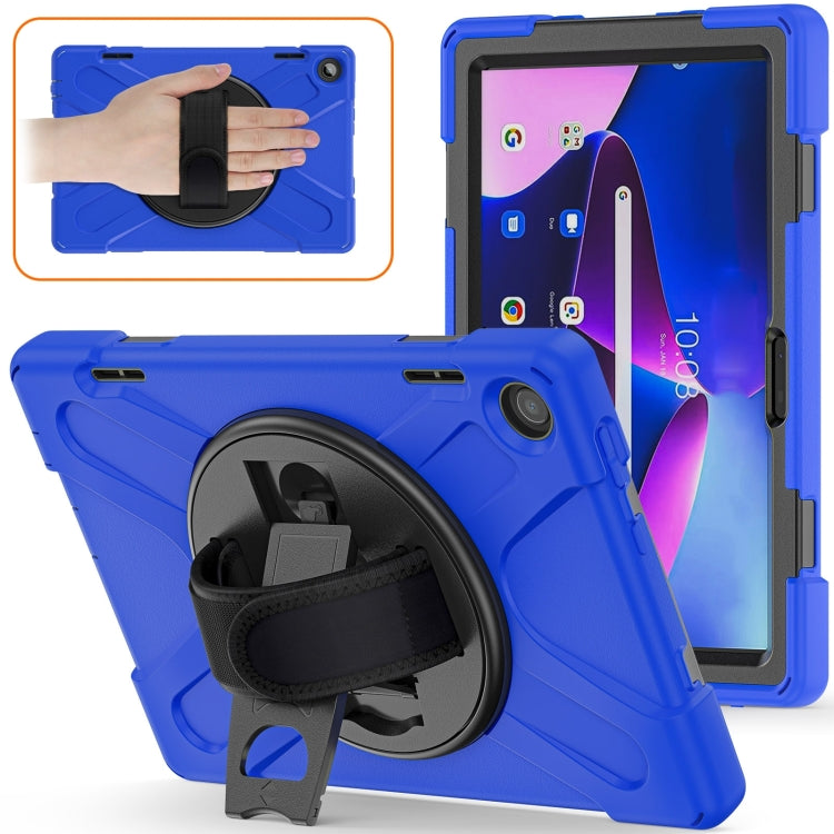 For Lenovo Tab M10 10.1 3rd Gen Silicone + PC Protective Tablet Case(Blue) - Lenovo by PMC TechLife | Online Shopping South Africa | PMC TechLife | Buy Now Pay Later Mobicred