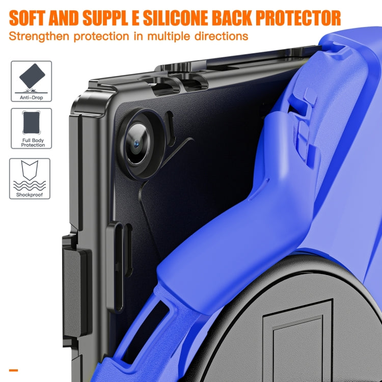 For Lenovo Tab M10 10.1 3rd Gen Silicone + PC Protective Tablet Case(Blue) - Lenovo by PMC TechLife | Online Shopping South Africa | PMC TechLife | Buy Now Pay Later Mobicred
