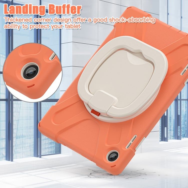 For Lenovo Tab M10 10.1 3rd Gen Silicone + PC Protective Tablet Case(Orange) - Lenovo by PMC TechLife | Online Shopping South Africa | PMC TechLife | Buy Now Pay Later Mobicred