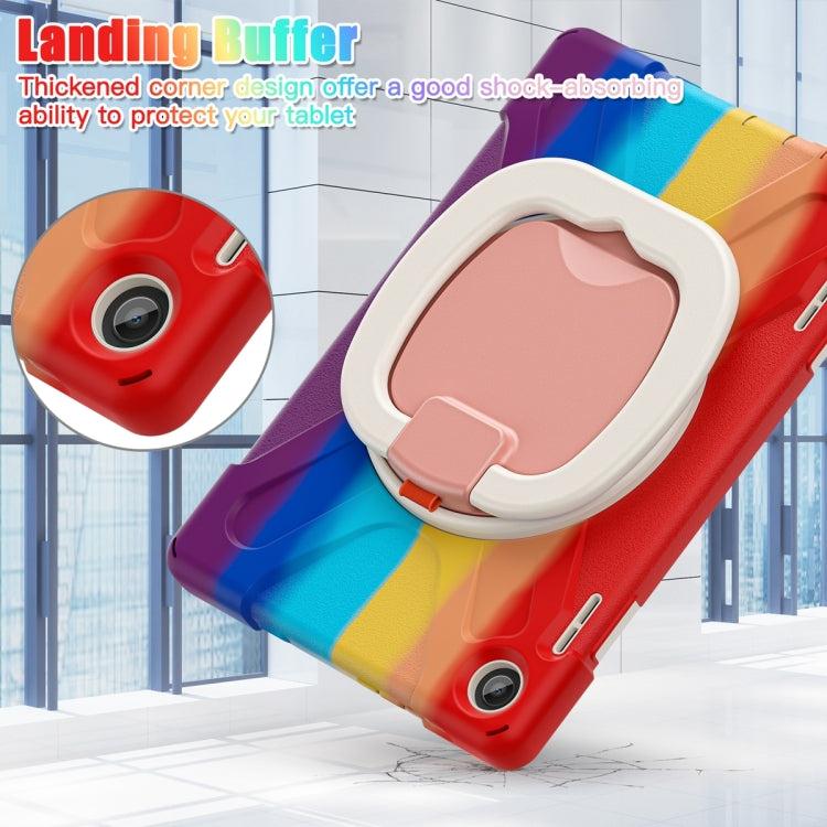 For Lenovo Tab M10 10.1 3rd Gen Silicone + PC Protective Tablet Case(Colorful Red) - Lenovo by PMC TechLife | Online Shopping South Africa | PMC TechLife | Buy Now Pay Later Mobicred