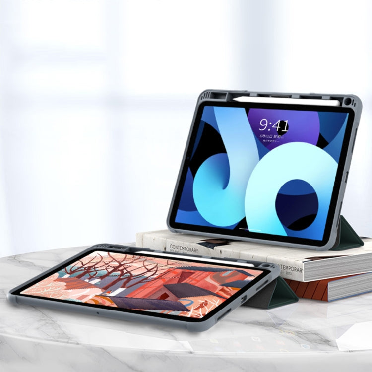 For iPad 2025 / 2022 Mutural PC + TPU Shockproof Leather Tablet Case(Red) - free shipping - PMc TechLife - Order now!
