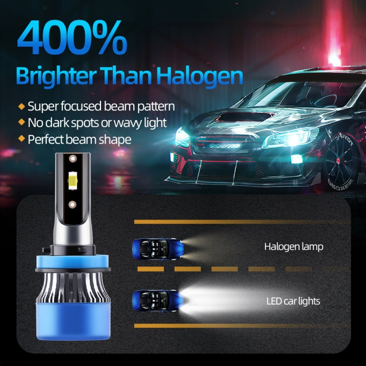 Q2 1 Pair H11 25W / 3000LM / DC9-36V / 6000K IP68 Waterproof Car LED Headlight - LED Headlamps by PMC Jewellery | Online Shopping South Africa | PMC Jewellery | Buy Now Pay Later Mobicred