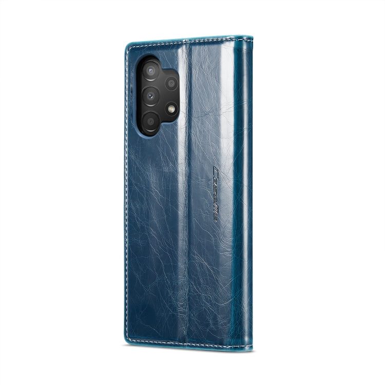 For Samsung Galaxy A13 4G/A13 5G/A04S/A04/M13 5G CaseMe 003 Crazy Horse Texture Leather Phone Case(Blue) - Galaxy Phone Cases by CaseMe | Online Shopping South Africa | PMC Jewellery | Buy Now Pay Later Mobicred