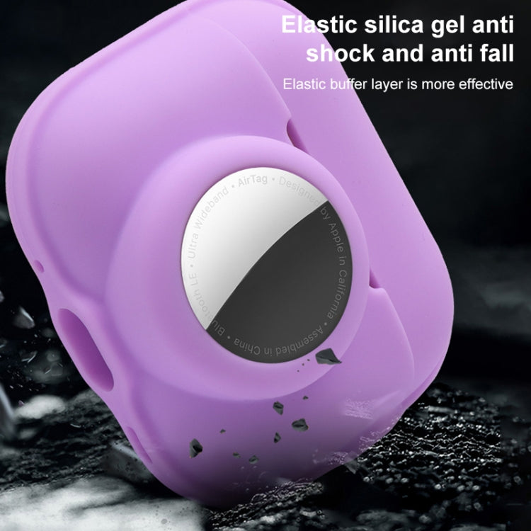 For AirPods Pro 2 / AirTag 2 in 1 Shockproof Full Coverage Silicone Protective Case(Teal Green) - For AirPods Pro 2 by PMC Jewellery | Online Shopping South Africa | PMC Jewellery | Buy Now Pay Later Mobicred