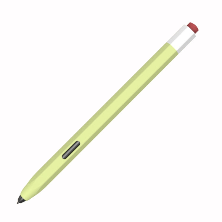 For Samsung Galaxy Tab S6 Lite P610/P615 LOVE MEI Soft Silicone Stylus Pen Protective Case(Green) - Pencil Accessories by LOVE MEI | Online Shopping South Africa | PMC TechLife | Buy Now Pay Later Mobicred