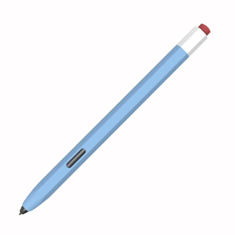 For Samsung Galaxy Tab S6 Lite P610/P615 LOVE MEI Soft Silicone Stylus Pen Protective Case(Blue) - Pencil Accessories by LOVE MEI | Online Shopping South Africa | PMC TechLife
