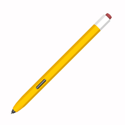 For Samsung Galaxy Tab S6 Lite P610/P615 LOVE MEI Soft Silicone Stylus Pen Protective Case(Yellow) - Pencil Accessories by LOVE MEI | Online Shopping South Africa | PMC Jewellery