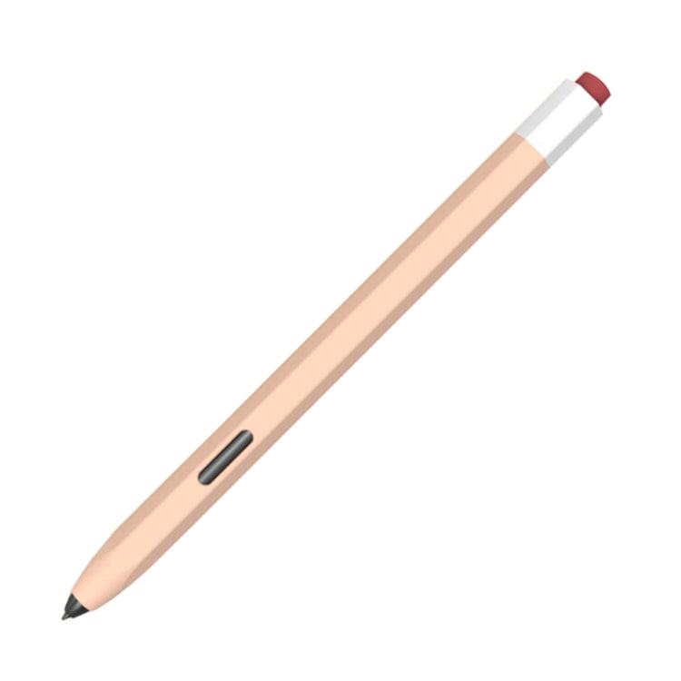 For Samsung Galaxy Tab S6 Lite P610/P615 LOVE MEI Soft Silicone Stylus Pen Protective Case(Pink) - Pencil Accessories by LOVE MEI | Online Shopping South Africa | PMC TechLife | Buy Now Pay Later Mobicred