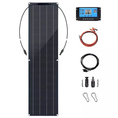 50W Single Board with 40A Controller PV System Solar Panel(Black) - Solar Panels by PMC Jewellery | Online Shopping South Africa | PMC Jewellery | Buy Now Pay Later Mobicred