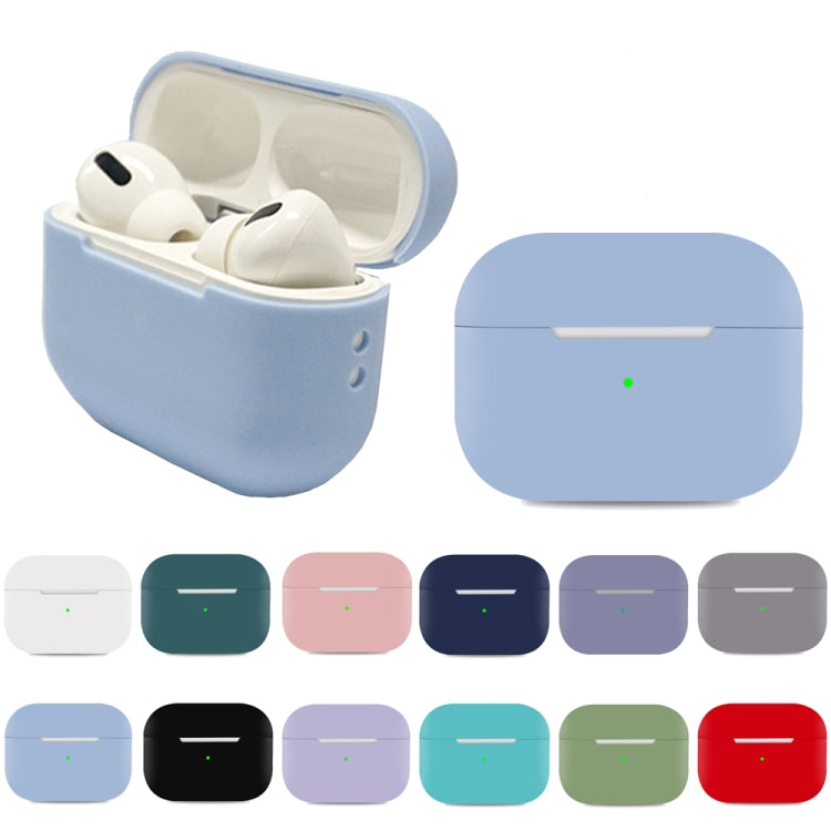 For AirPods Pro 2 Spliting Silicone Protective Case(Black) - For AirPods Pro 2 by PMC Jewellery | Online Shopping South Africa | PMC Jewellery | Buy Now Pay Later Mobicred
