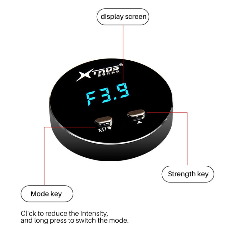 For Peugeot 2008 2013- TROS CK Car Potent Booster Electronic Throttle Controller - Car Modification by TROS | Online Shopping South Africa | PMC Jewellery | Buy Now Pay Later Mobicred