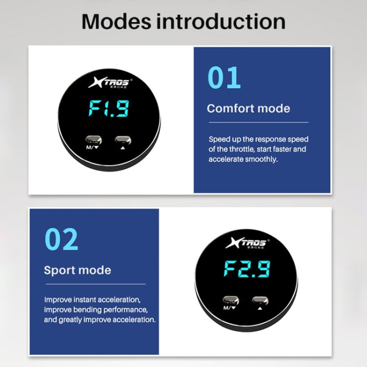For Honda Accord 2008-2012 TROS CK Car Potent Booster Electronic Throttle Controller - Car Modification by TROS | Online Shopping South Africa | PMC TechLife | Buy Now Pay Later Mobicred
