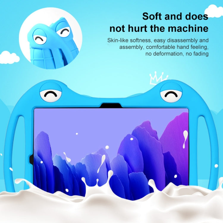 For TCL Tab 10s 2021 Cartoon Silicone Shockproof Protective Tablet Case with Stand(Blue) - Others by PMC TechLife | Online Shopping South Africa | PMC TechLife | Buy Now Pay Later Mobicred