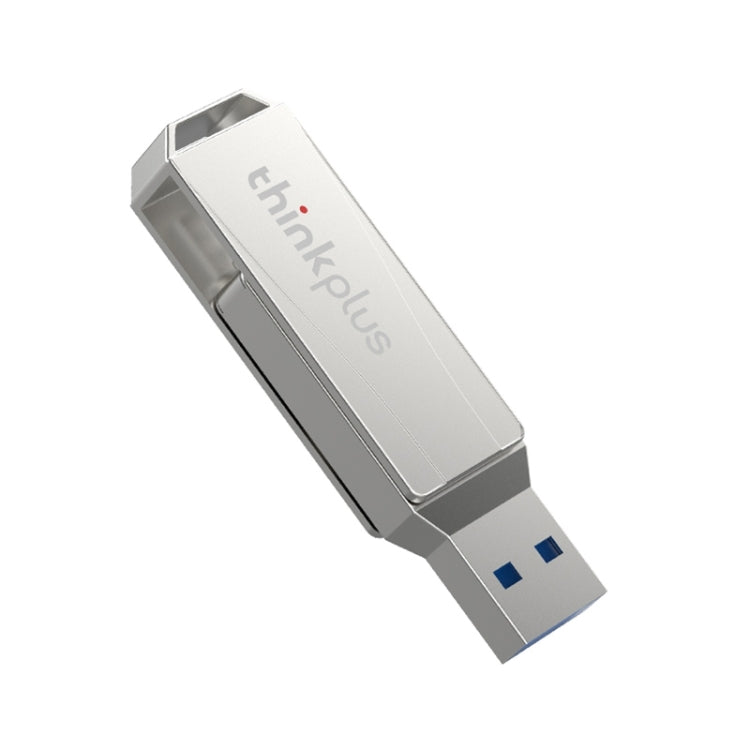 Lenovo Thinkplus MU252 USB 3.1 + USB-C / Type-C Flash Drive, Memory:128GB (Silver) - USB Flash Drives by Lenovo | Online Shopping South Africa | PMC Jewellery