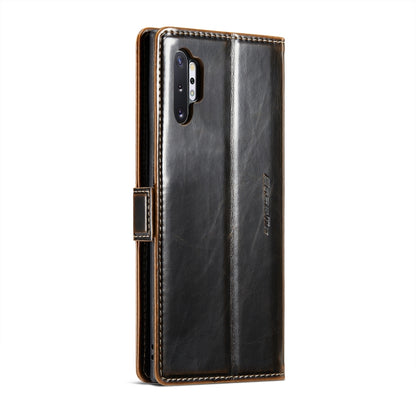 For Samsung Galaxy Note10+ CaseMe 003 Crazy Horse Texture Leather Phone Case(Coffee) - Galaxy Phone Cases by CaseMe | Online Shopping South Africa | PMC Jewellery | Buy Now Pay Later Mobicred