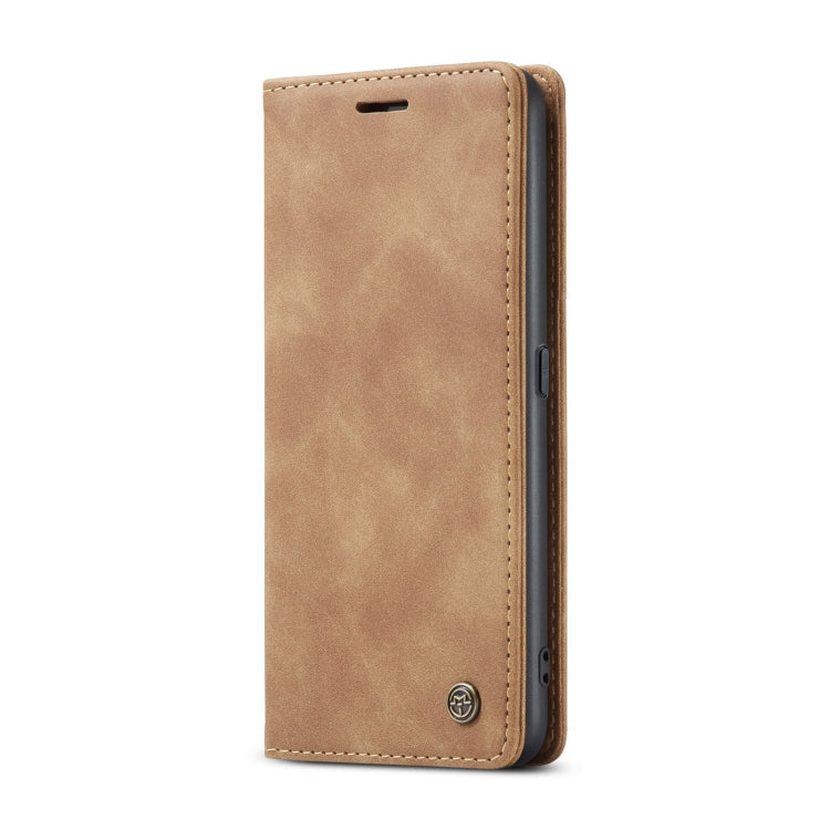 CaseMe 013 Multifunctional Horizontal Flip Leather Phone Case For OPPO F19/F19S/A74 4G/A95 4G/Reno6 Lite 4G Global(Brown) - OPPO Cases by CaseMe | Online Shopping South Africa | PMC Jewellery | Buy Now Pay Later Mobicred