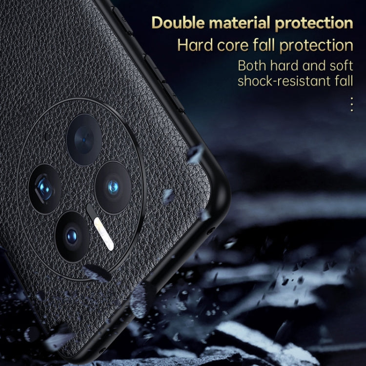 For Huawei Mate 50 Pro SULADA Invisible Bracket Leather Back Cover Phone Case(Orange) - Huawei Cases by SULADA | Online Shopping South Africa | PMC Jewellery