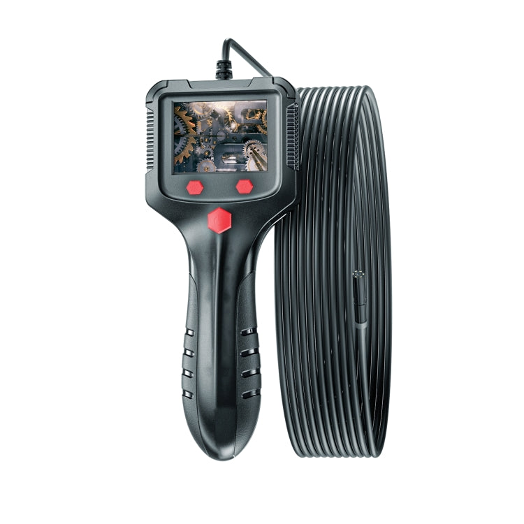 P100 8mm 2.4 inch HD Handheld Endoscope Hardlinewith with LCD Screen, Length:10m -  by PMC TechLife | Online Shopping South Africa | PMC TechLife | Buy Now Pay Later Mobicred