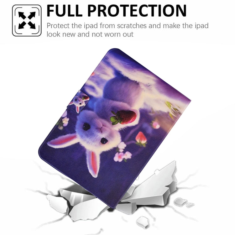 For Huawei MatePad T 10 / T 10s Electric Pressed TPU Leather Tablet Case(Strawberry Bunny) - Huawei by PMC TechLife | Online Shopping South Africa | PMC TechLife | Buy Now Pay Later Mobicred